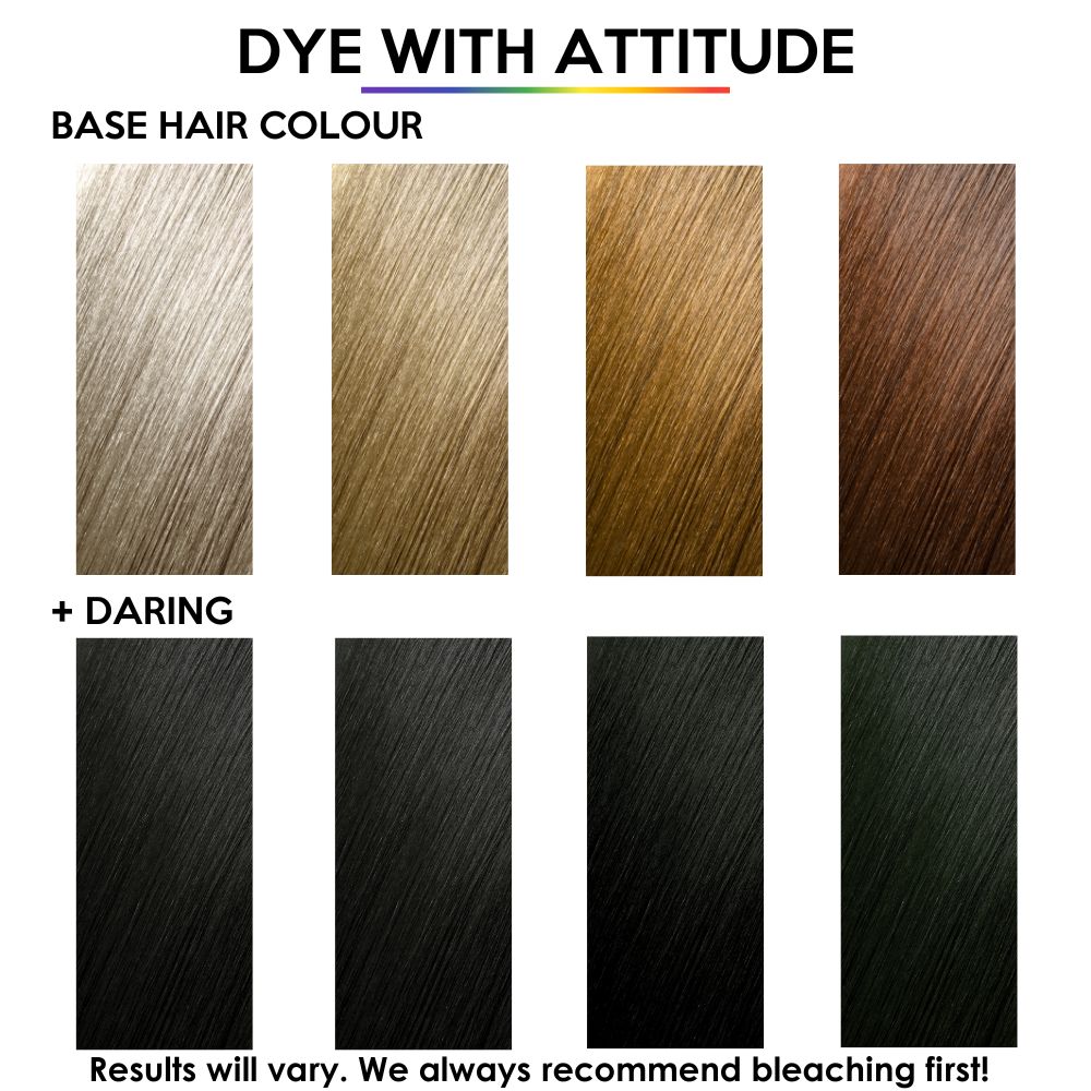 Attitude Hair Dye - Daring Coloration semi permanente - Noir